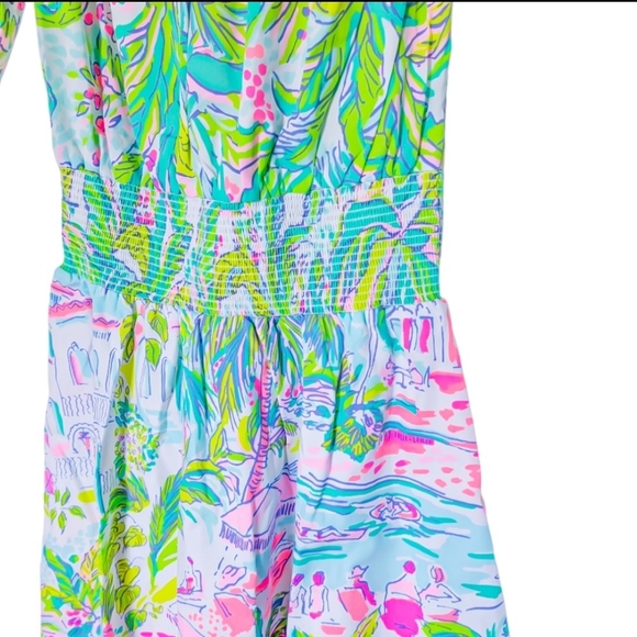 NWT Lilly Pulitzer Off Shoulder Camille Dress - Picture 4 of 9